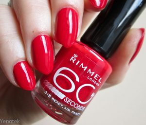 Smalto Rimmel rosso