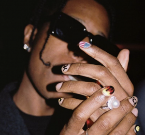 A$AP Rocky nail art